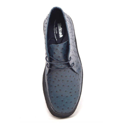 BritiSh Walkers Playboy Classic – Ostrich Leather Men’s Limited Edition Chukka Boot | Exotic Heritage Craft With Premium Luxe Detail Shoes by British Walkers – Don't Panic Shoes