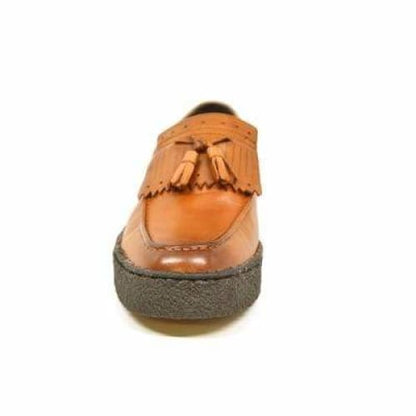 British Walkers Playboy Cruise Men's Cognac Leather Slip On Chukka Boots Shoes by British Walkers – Don't Panic Shoes