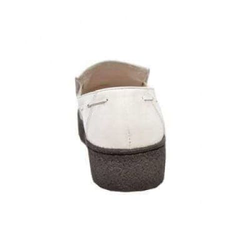 British Walkers Playboy Cruise Men's White Leather Slip On Chukka Boots Shoes by British Walkers – Don't Panic Shoes