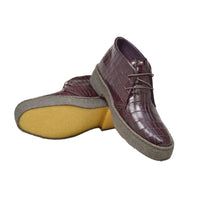 Thumbnail for British Walkers Playboy High Top Men’s Crocodile Leather