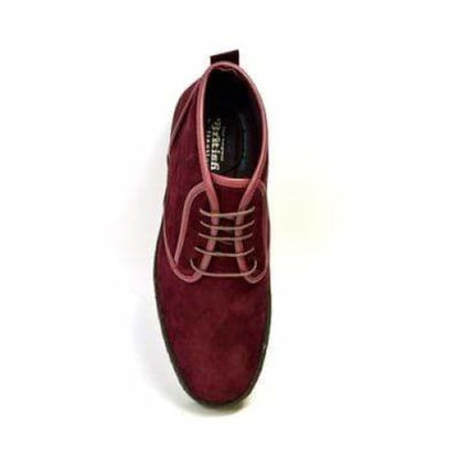 British Walkers Playboy Kaydence Men's Burgundy Suede Chukka Boots Shoes by British Walkers – Don't Panic Shoes