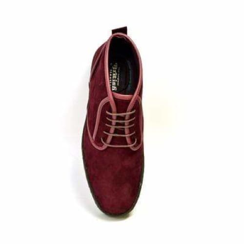 British Walkers Playboy Kaydence Men's Burgundy Suede Chukka Boots Shoes by British Walkers – Don't Panic Shoes