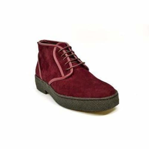 British Walkers Playboy Kaydence Men's Burgundy Suede Chukka Boots Shoes by British Walkers – Don't Panic Shoes