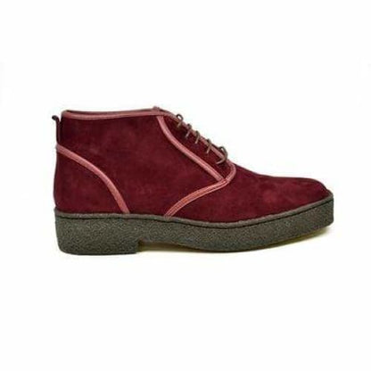 British Walkers Playboy Kaydence Men's Burgundy Suede Chukka Boots Shoes by British Walkers – Don't Panic Shoes