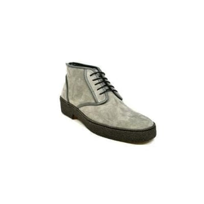 British Walkers Playboy Kaydence Men's Gray Suede Chukka Boots Shoes by British Walkers – Don't Panic Shoes