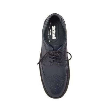 British Walkers Playboy Low Top Wingtips Men's Navy Blue Leather Oxfords Chukka Boots Shoes by British Walkers – Don't Panic Shoes