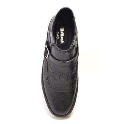 British Walkers Playboy Manhattan Wingtips Men's Black Leather High Tops Chukka Boots Shoes by British Walkers – Don't Panic Shoes