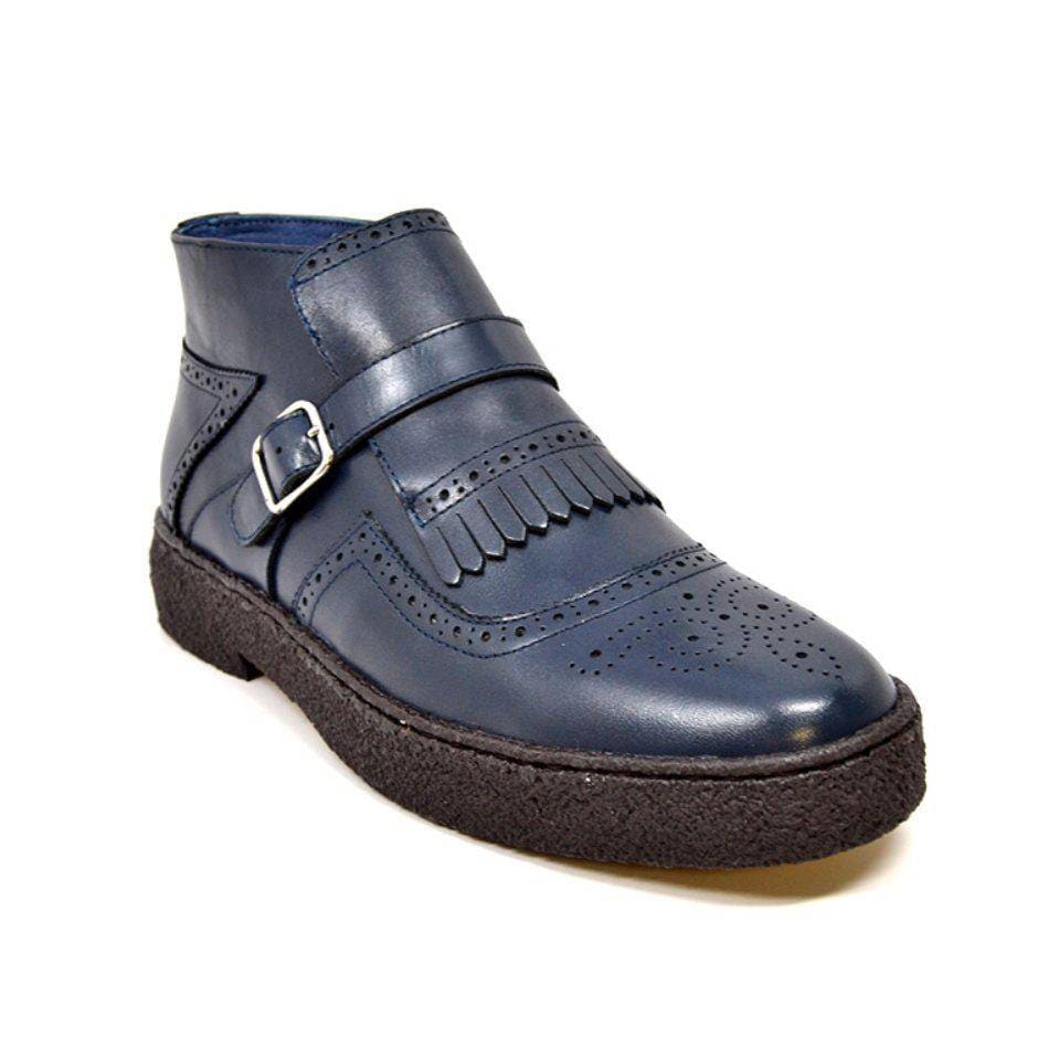 British Walkers Playboy Manhattan Wingtips Men's Leather High Tops Chukka Boots Shoes by British Walkers – Don't Panic Shoes