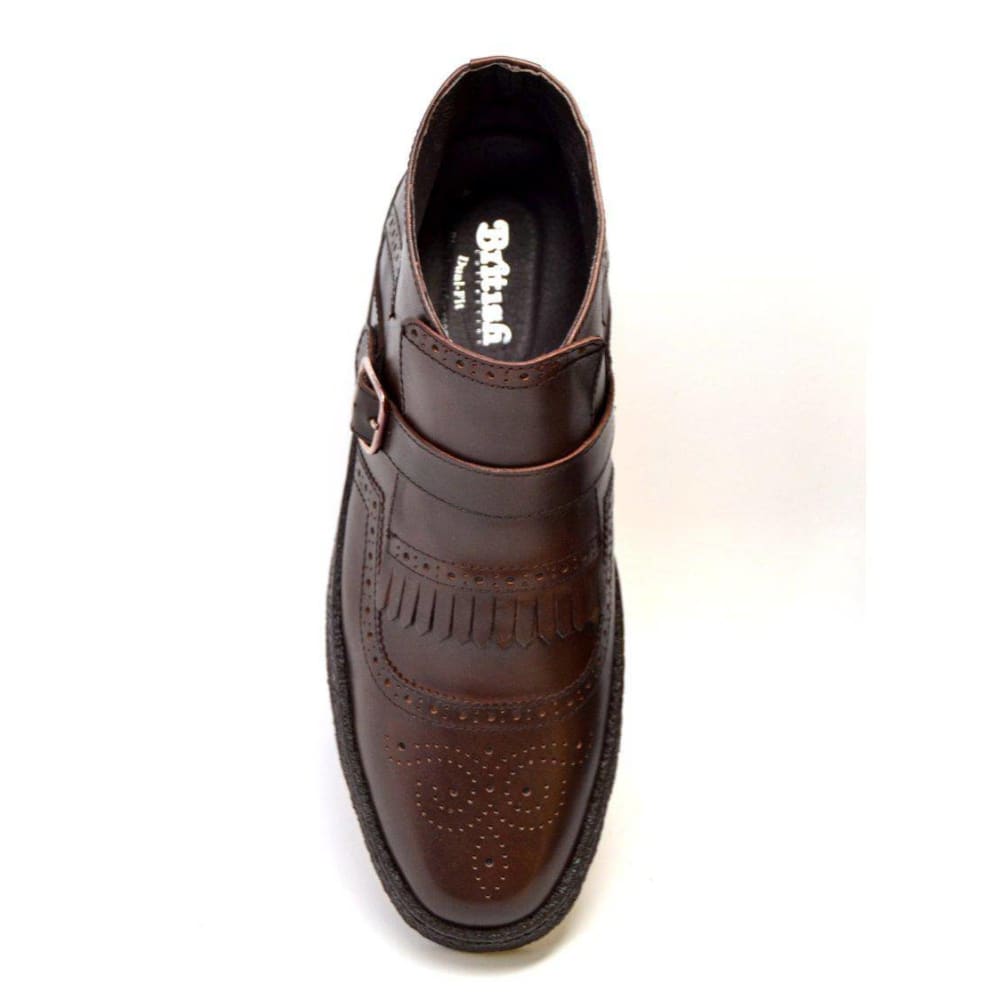 British Walkers Playboy Manhattan Wingtips Men's Leather High Tops Chukka Boots Shoes by British Walkers – Don't Panic Shoes