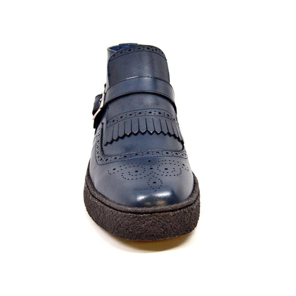 British Walkers Playboy Manhattan Wingtips Men's Leather High Tops Chukka Boots Shoes by British Walkers – Don't Panic Shoes