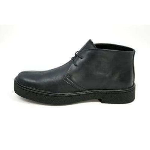 British Walkers Playboy Men's Black And Grey Leather Chukka Boots Shoes by British Walkers – Don't Panic Shoes