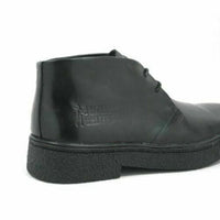 Thumbnail for British Walkers Playboy Men’s Black Leather Chukka Boots