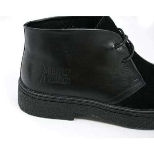 British Walkers Playboy Men's Black Suede And Leather Chukka Boots Shoes by British Walkers – Don't Panic Shoes