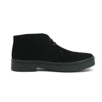 Thumbnail for British Walkers Playboy Men’s Black Suede Chukka Boots