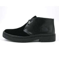 Thumbnail for British Walkers Playboy Men’s Black Suede And Leather Chukka