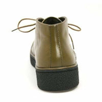 Thumbnail for British Walkers Playboy Men’s Olive Green Leather Chukka