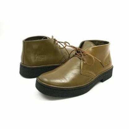 British Walkers Playboy Men's Olive Green Leather Chukka Boots Shoes by British Walkers – Don't Panic Shoes