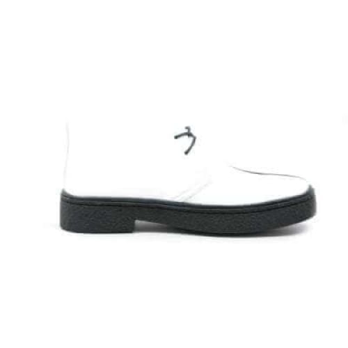 British Walkers Playboy Men's White And Navy Blue Suede Chukka Boots Shoes by British Walkers – Don't Panic Shoes