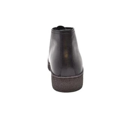 BritiSh Walkers Playboy Original – Black Leather Men’s High - Top Chukka Boot | Premium Heritage Craft With Sleek Modern Style Shoes by British Walkers – Don't Panic Shoes