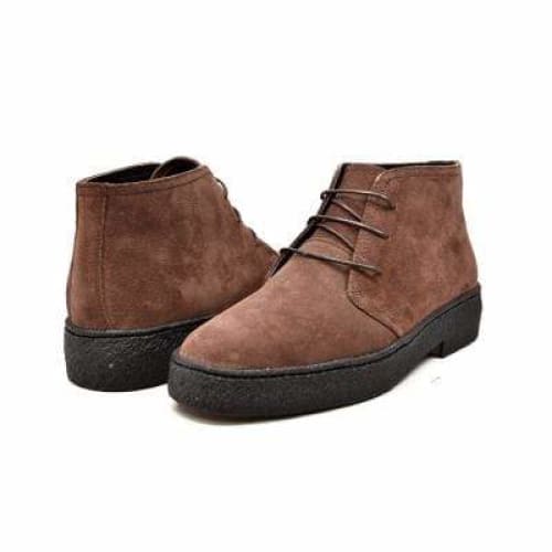 BritiSh Walkers Playboy Original – Brown Suede Men’s Chukka Boot | Warm Heritage Craft With Classic Luxe Style Shoes by British Walkers – Don't Panic Shoes