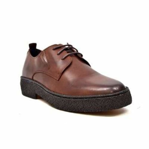 British Walkers Playboy Original Low Top Men's Brown Leather Crepe Sole Oxfords Shoes by British Walkers – Don't Panic Shoes