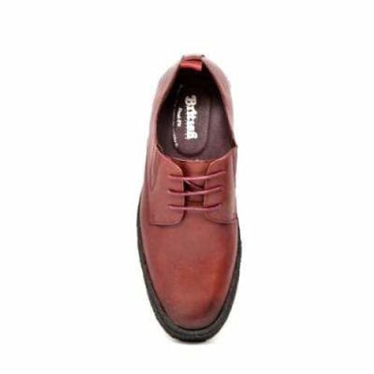 British Walkers Playboy Original Low Top Men's Burgundy Leather Crepe Sole Oxfords Shoes by British Walkers – Don't Panic Shoes