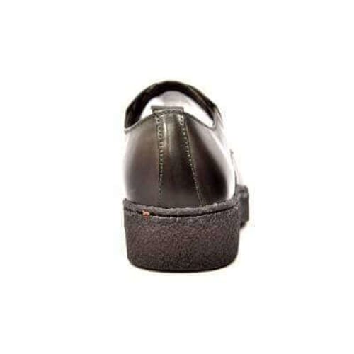 British Walkers Playboy Original Low Top Men's Olive Green Leather Crepe Sole Oxfords Shoes by British Walkers – Don't Panic Shoes