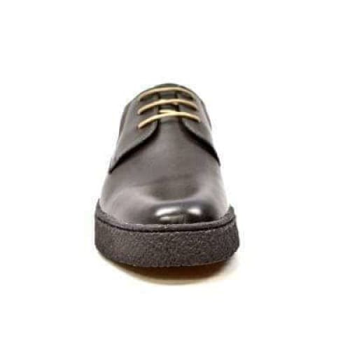 British Walkers Playboy Original Low Top Men's Olive Green Leather Crepe Sole Oxfords Shoes by British Walkers – Don't Panic Shoes