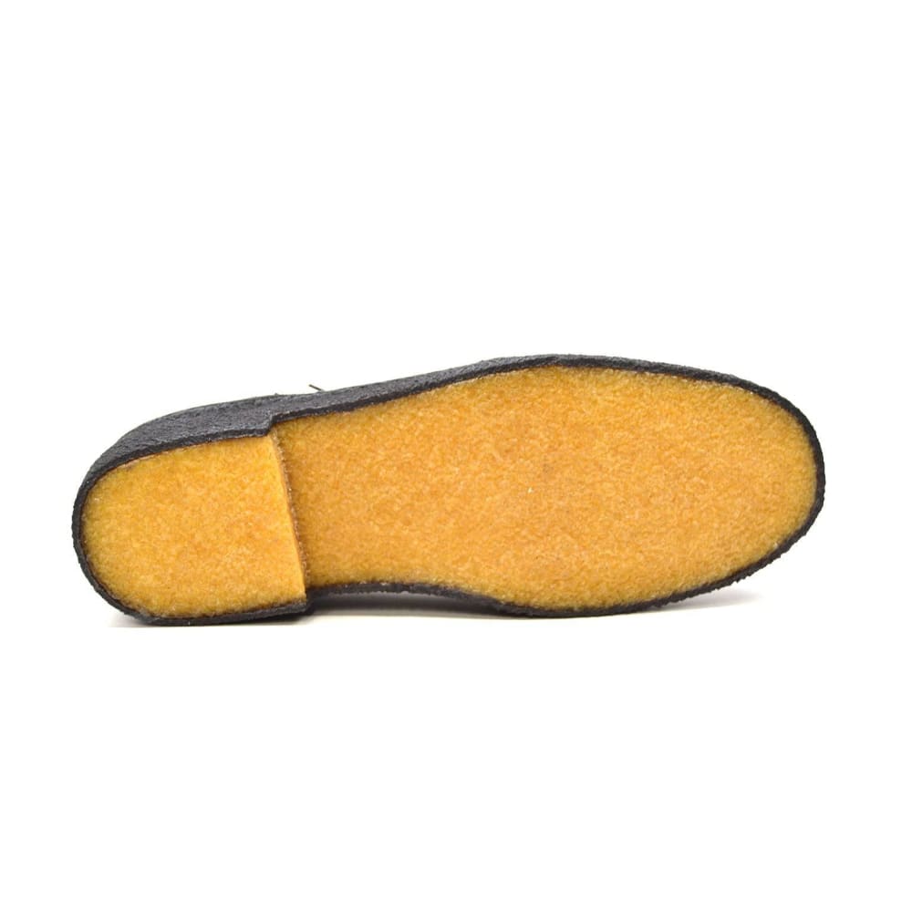 BritiSh Walkers Playboy Original – Suede Men’s Low - Top Wingtip Oxford | Crepe - Sole Heritage Craft With Vintage ’80s Swagger Shoes by British Walkers – Don't Panic Shoes