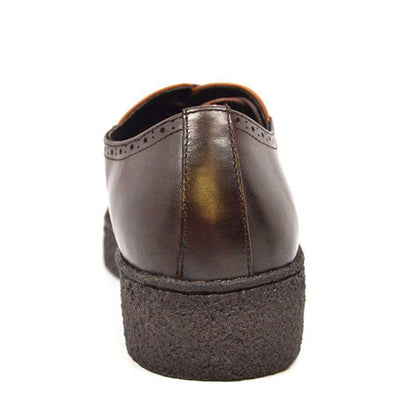 British Walkers Playboy Original Wingtips Men's Brown And Rust Leather Low Cut Oxfords Shoes by British Walkers – Don't Panic Shoes