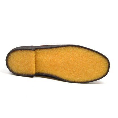 British Walkers Playboy Original Wingtips Men's Dark Brown Leather Oxfords Chukka Boots Shoes by British Walkers – Don't Panic Shoes