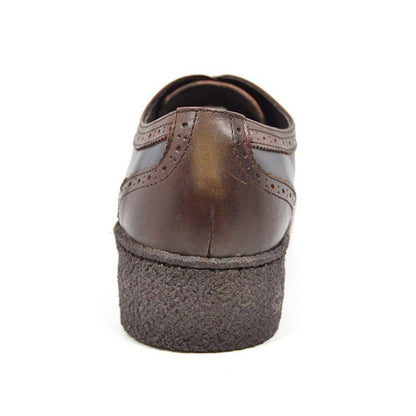 British Walkers Playboy Original Wingtips Men's Navy And Brown Leather Oxfords Chukka Boots Shoes by British Walkers – Don't Panic Shoes