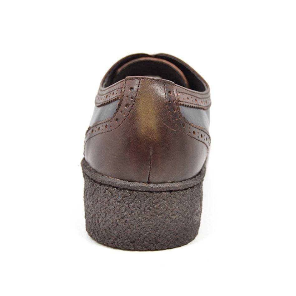 British Walkers Playboy Original Wingtips Men's Navy And Brown Leather Oxfords Chukka Boots Shoes by British Walkers – Don't Panic Shoes