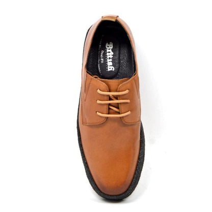 BritiSh Walkers Playboy Originals – Leather Men’s Low - Top Crepe Oxford | Heritage Comfort Craft With Clean Modern Style Shoes by British Walkers – Don't Panic Shoes