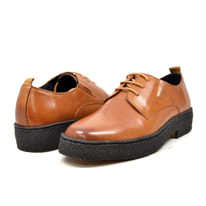 BritiSh Walkers Playboy Originals – Leather Men’s Low - Top Crepe Oxford | Heritage Comfort Craft With Clean Modern Style Shoes by British Walkers – Don't Panic Shoes