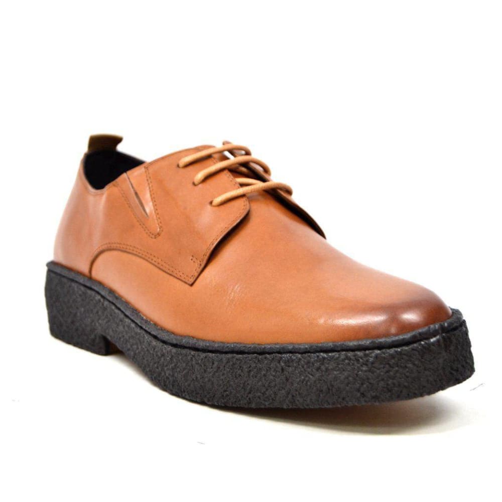 BritiSh Walkers Playboy Originals – Leather Men’s Low - Top Crepe Oxford | Heritage Comfort Craft With Clean Modern Style Shoes by British Walkers – Don't Panic Shoes