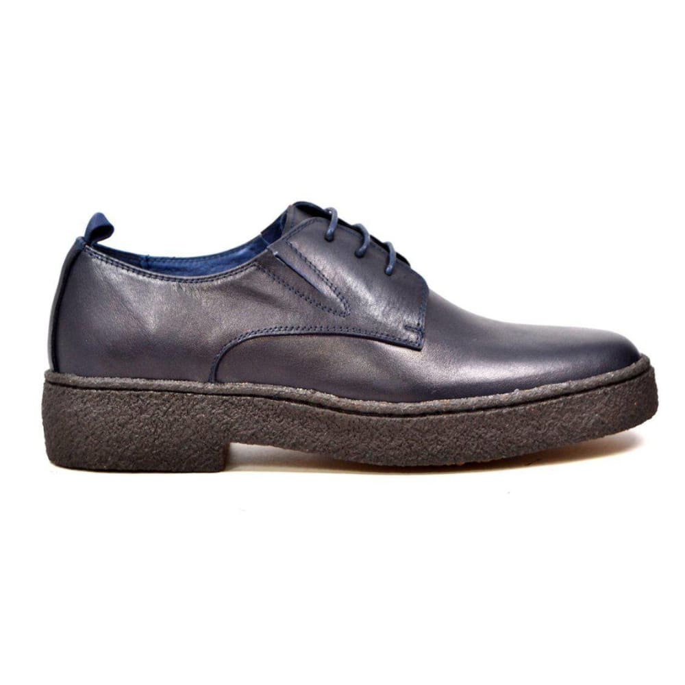 BritiSh Walkers Playboy Originals – Leather Men’s Low - Top Crepe Oxford | Heritage Comfort Craft With Clean Modern Style Shoes by British Walkers – Don't Panic Shoes