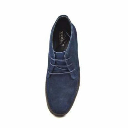 BritiSh Walkers Playboy Originals – Navy Suede Men’s Chukka Boot | Classic Heritage Craft With Clean Modern Style Shoes by British Walkers – Don't Panic Shoes