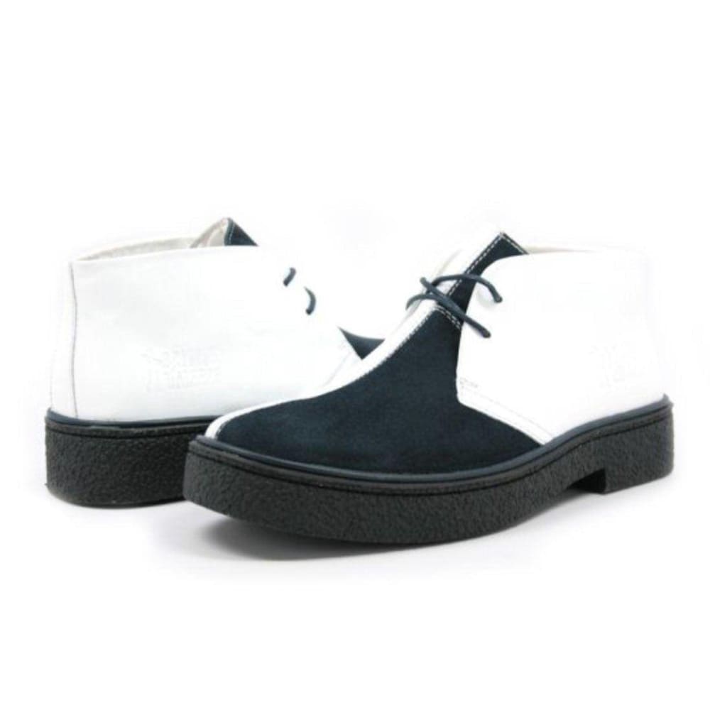 British Walkers Playboy Split Toe Men's Leather And Suede Chukka Boots Shoes by British Walkers – Don't Panic Shoes