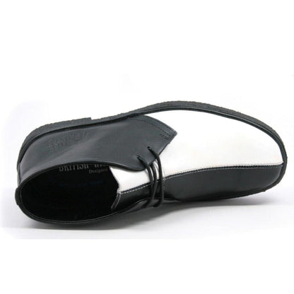 British Walkers Playboy Split Toe Men's Leather And Suede Chukka Boots Shoes by British Walkers – Don't Panic Shoes