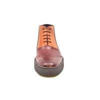 Thumbnail for British Walkers Playboy Wingtip 6 Men’s Two Tone Rust