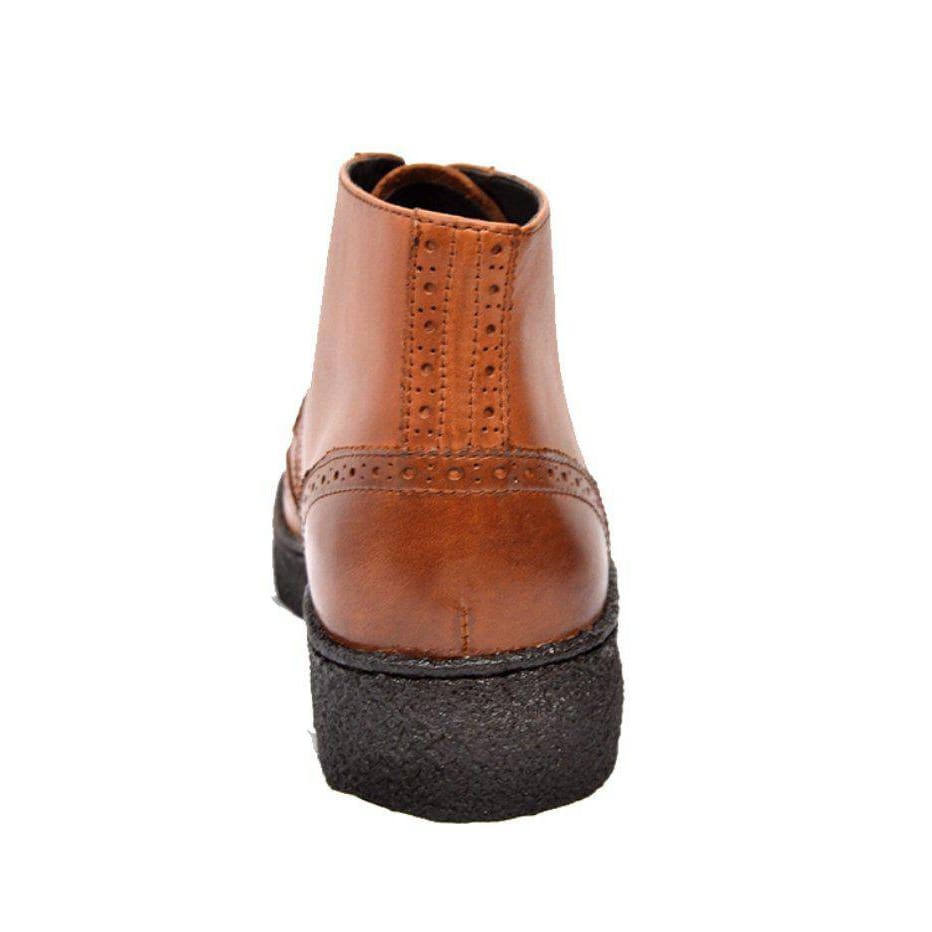 British Walkers Playboy Wingtip High Tops Men's Limited Edition Leather Chukka Boots Shoes by British Walkers – Don't Panic Shoes