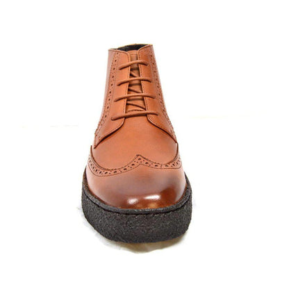 British Walkers Playboy Wingtip High Tops Men's Limited Edition Leather Chukka Boots Shoes by British Walkers – Don't Panic Shoes