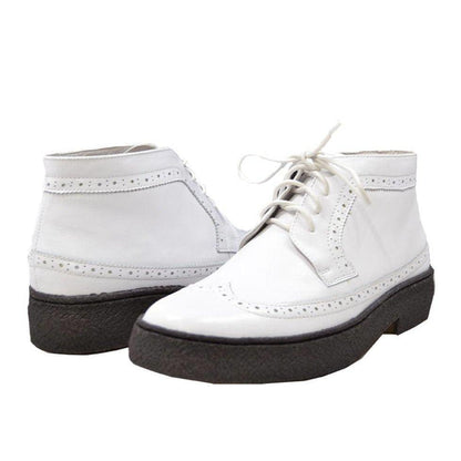 British Walkers Playboy Wingtip High Tops Men's Limited Edition Leather Chukka Boots Shoes by British Walkers – Don't Panic Shoes