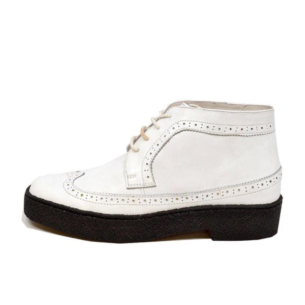 British Walkers Playboy Wingtip High Tops Men's Limited Edition Leather Chukka Boots Shoes by British Walkers – Don't Panic Shoes