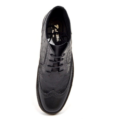 BritiSh Walkers Playboy Wingtip – Ostrich Leather Men’s Limited Edition Chukka Boot | Exotic Heritage Craft With Premium Luxe Detail Shoes by British Walkers – Don't Panic Shoes