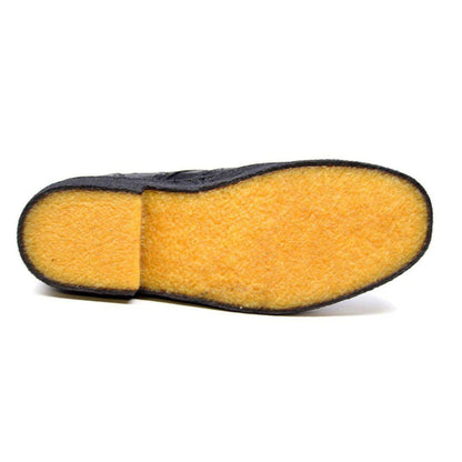 BritiSh Walkers Playboy Wingtip – Ostrich Leather Men’s Limited Edition Chukka Boot | Exotic Heritage Craft With Premium Luxe Detail Shoes by British Walkers – Don't Panic Shoes