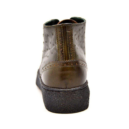 BritiSh Walkers Playboy Wingtip – Ostrich Leather Men’s Limited Edition Chukka Boot | Exotic Heritage Craft With Premium Luxe Detail Shoes by British Walkers – Don't Panic Shoes