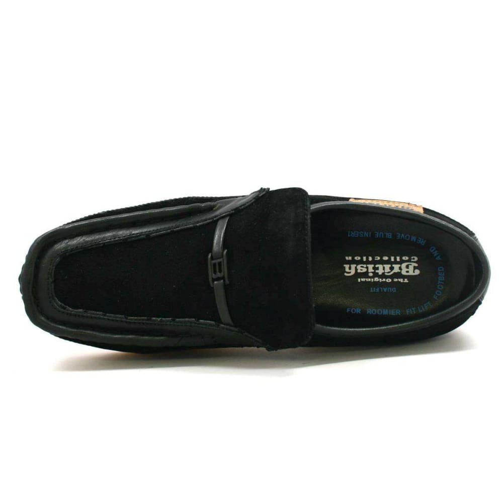 British Walkers Power Men's Crepe Sole Leathe And Suede Slip On Shoes Shoes by British Walkers – Don't Panic Shoes
