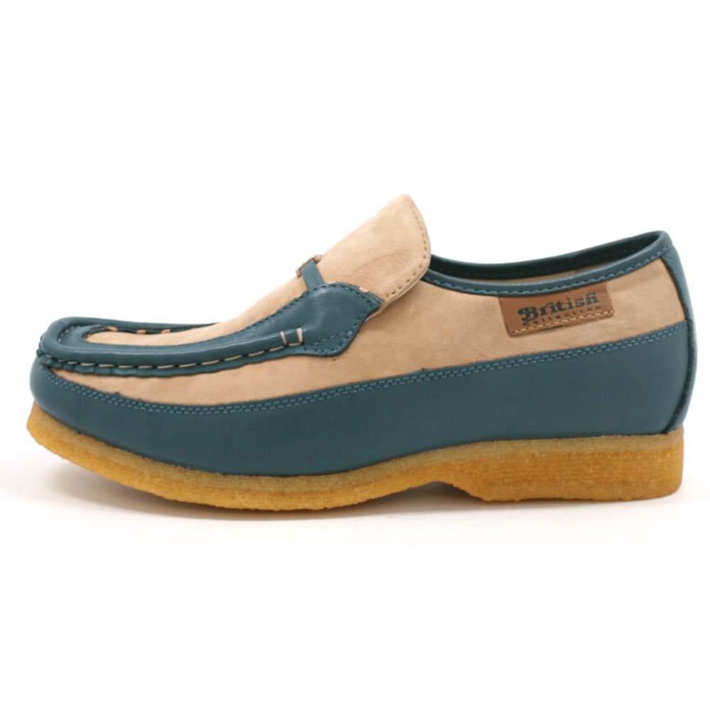 British Walkers Power Men's Crepe Sole Leathe And Suede Slip On Shoes Shoes by British Walkers – Don't Panic Shoes
